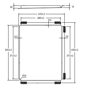 Hana Sink Drainer Tray, Stainless Steel