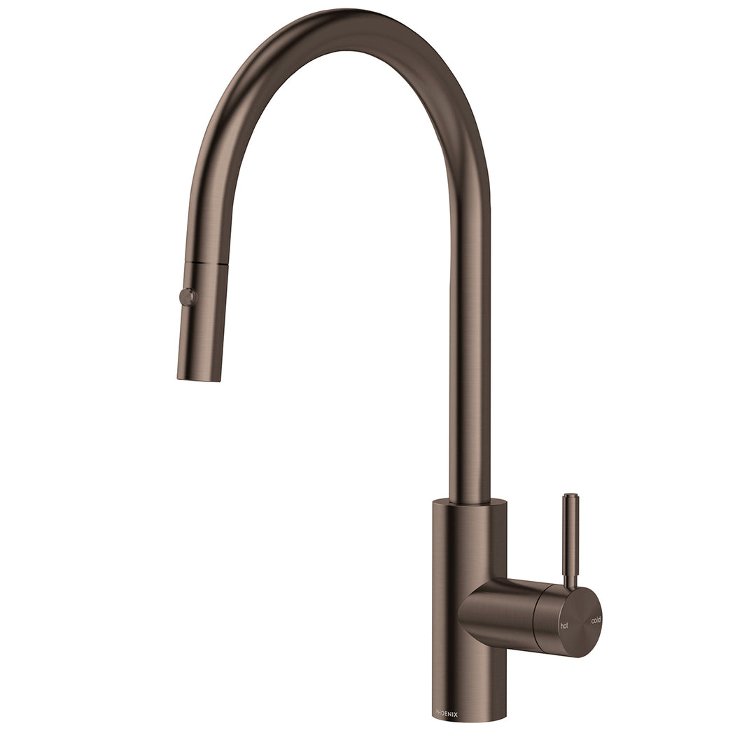 Vivid MKII Pull Out Sink Mixer 240mm Gooseneck – Lead Free