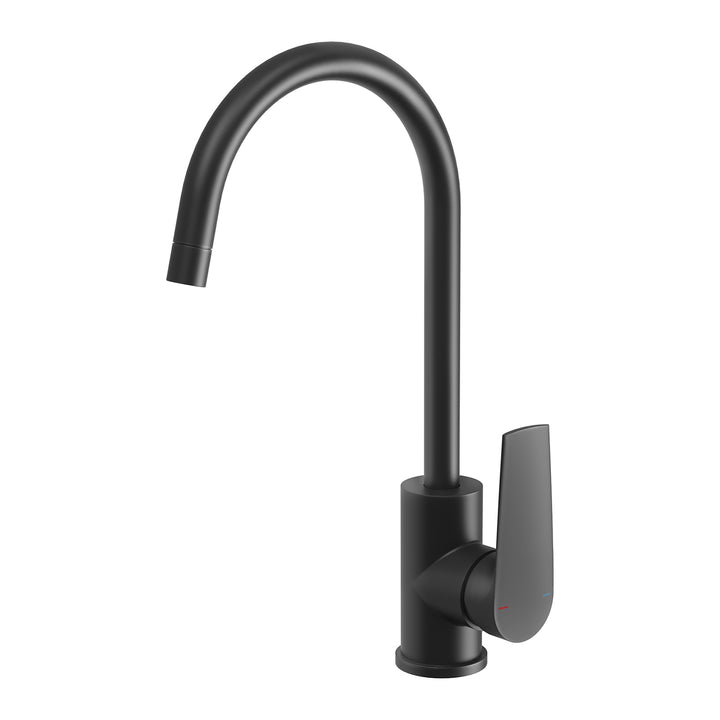 3 Arlo Sink Mixer 200mm Gooseneck, Mixers – Pilbara Bathroom Warehouse
