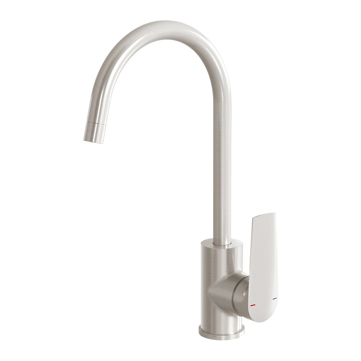5 Arlo Sink Mixer 200mm Gooseneck, Mixers – Pilbara Bathroom Warehouse