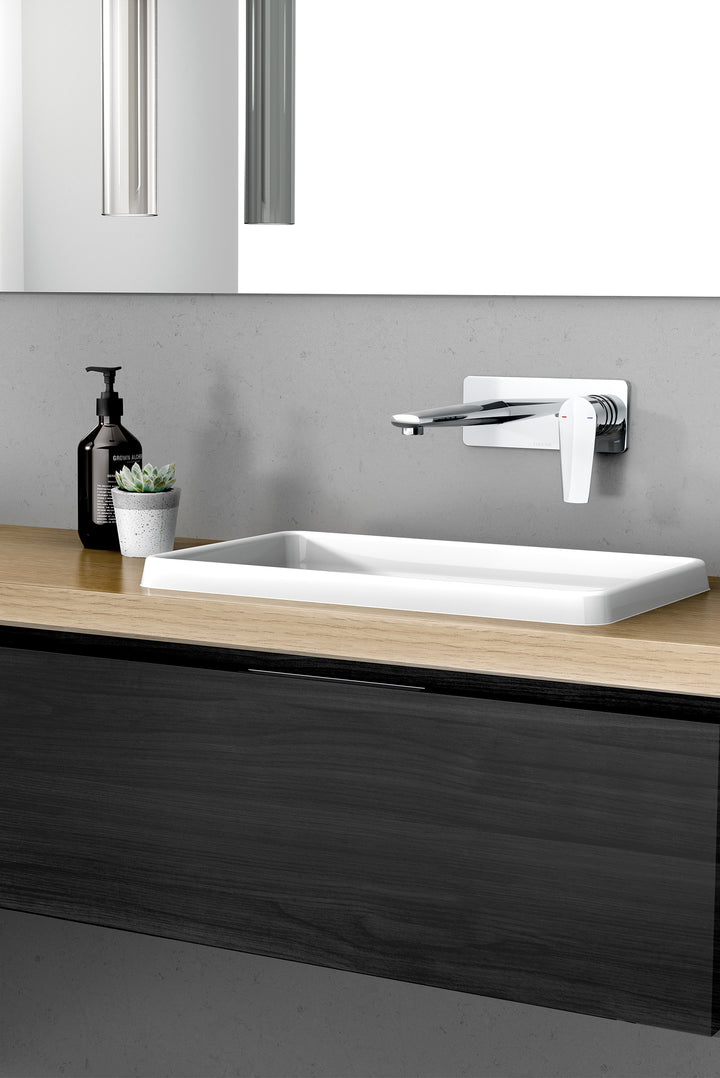 Arlo Wall Basin / Bath Mixer Set 6 Star 200mm Trim Kit Only