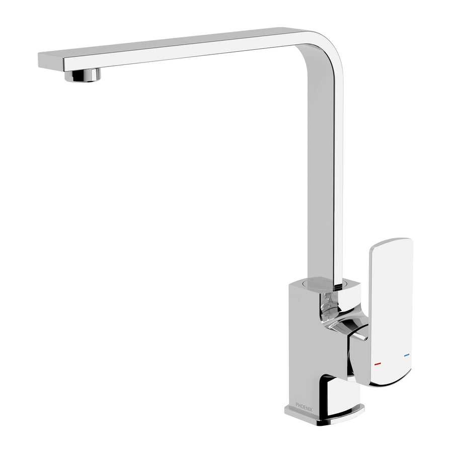 1 Teva Sink Mixer 200mm 6 Star Squareline, Mixers – Pilbara Bathroom Warehouse