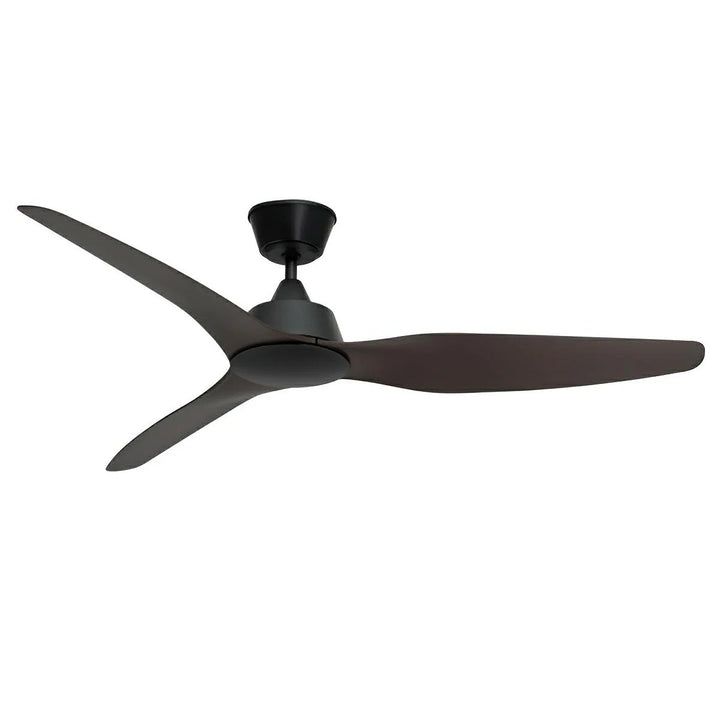 56" Guardian DC Ceiling Fan Black, White FC1110143 Mercator Lighting