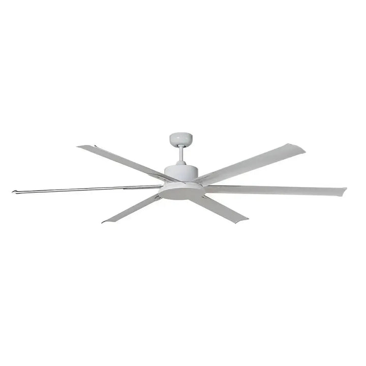 72" Albatross DC Ceiling Fan Matt Black, White, Brushed Nickel MAFMXR+MAF180X Martec Lighting