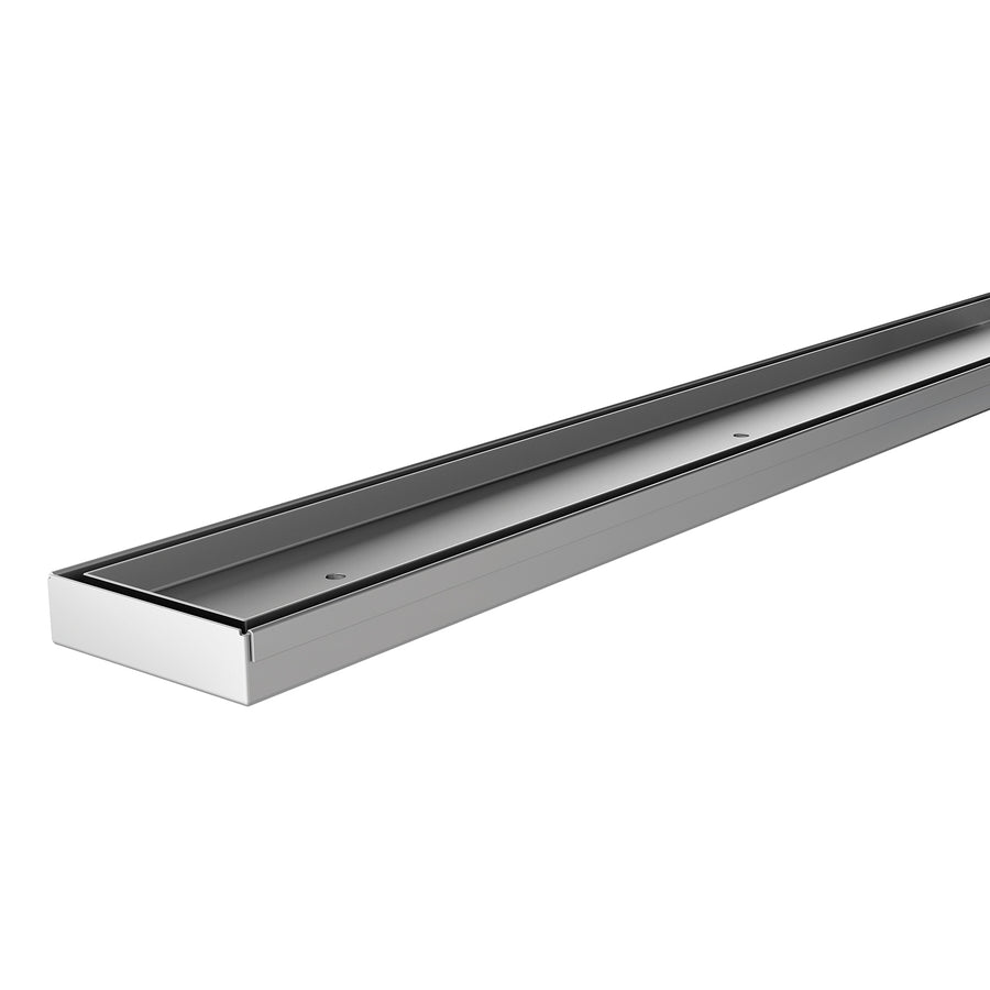 1 Phoenix Flat Channel Drain TI 75 x 900mm Outlet 65mm, Waste Traps – Pilbara Bathroom Warehouse