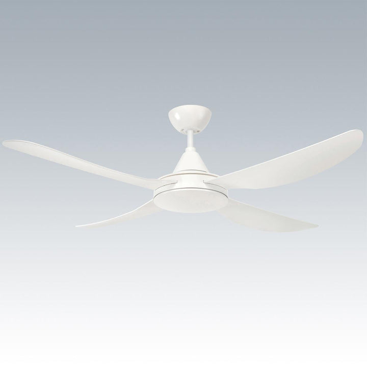 52" Vector AC Ceiling Fan White 20167/05 Brilliant Lighting