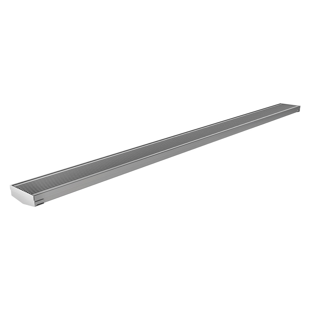 1 Phoenix V KIT Channel Drain HG 75 x 1215mm Outlet 65mm , Waste Traps – Pilbara Bathroom Warehouse