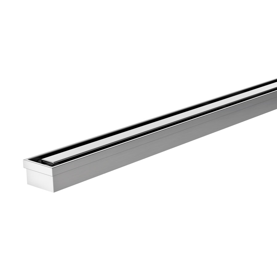 1 Phoenix Flat Slimline Channel Drain 30x900mm Outlet 65mm , Waste Traps – Pilbara Bathroom Warehouse