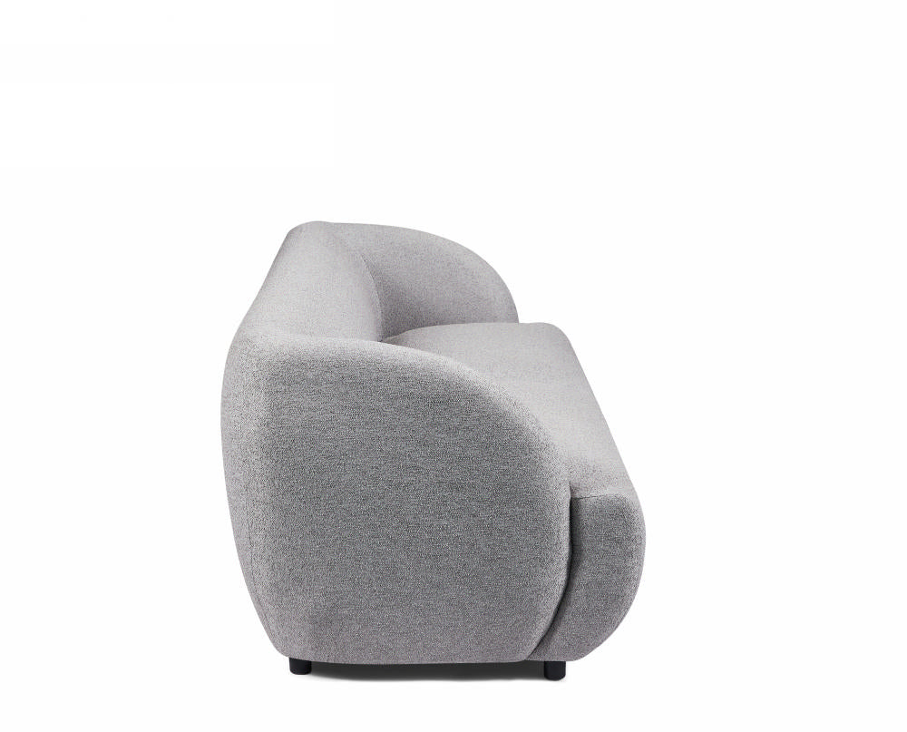 Orkney 3 Seater Sofa upholstered - Grey Boucle