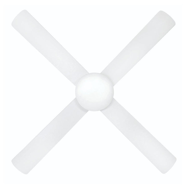 48" Tempo Plus AC Ceiling Fan White, Black, Brushed Chrome 22270/XX Brilliant Lighting