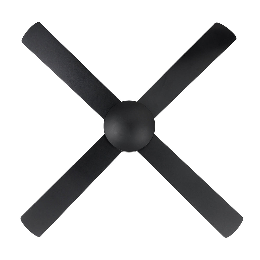 48" Tempo Plus AC Ceiling Fan White, Black, Brushed Chrome 22270/XX Brilliant Lighting