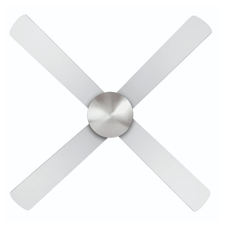 48" Tempo Plus AC Ceiling Fan White, Black, Brushed Chrome 22270/XX Brilliant Lighting