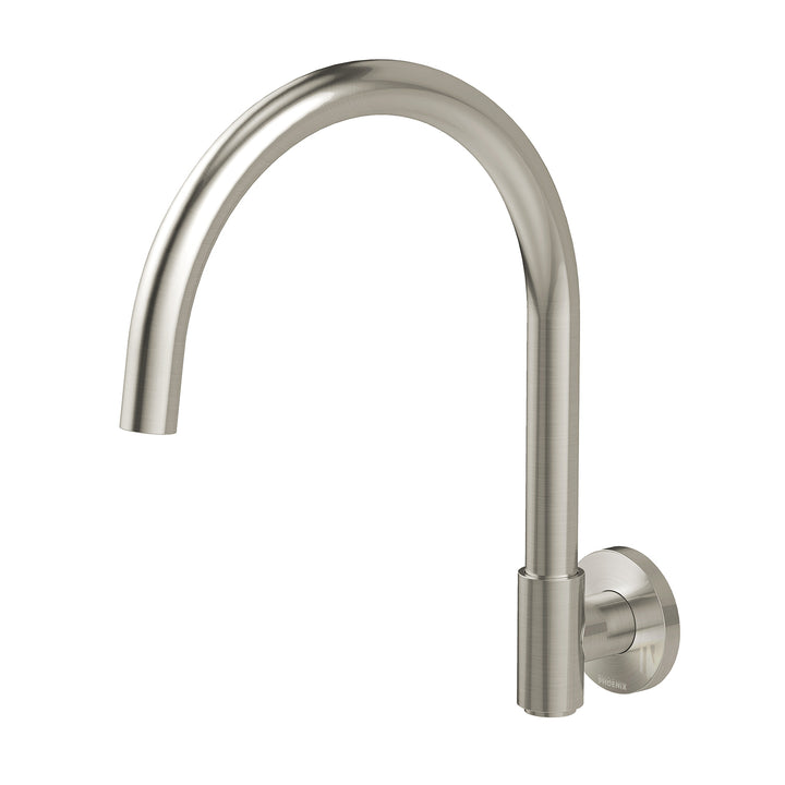Vivid MKII Wall Sink Outlet 200mm Gooseneck – Lead Free