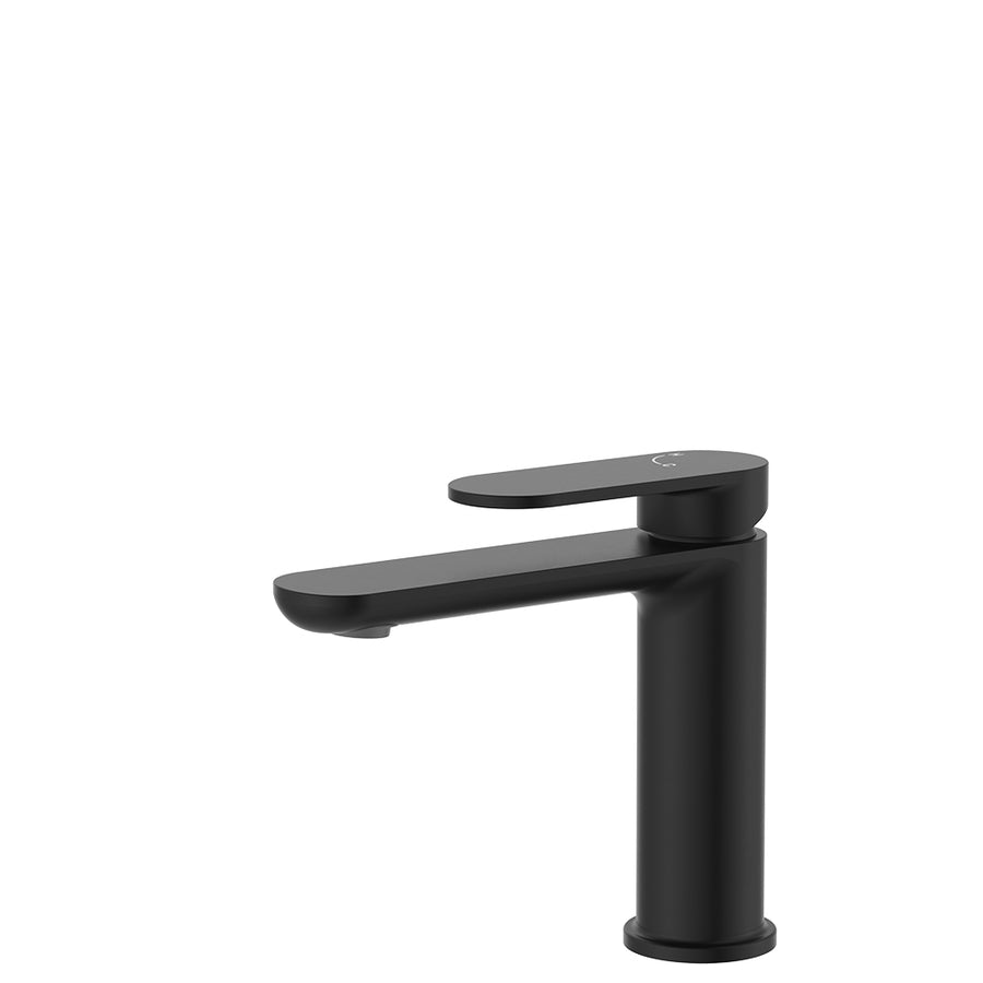 Empire Slim Cold Start Basin Mixer, Matte Black – Pilbara Bathroom Warehouse Perth and regional Western Australia