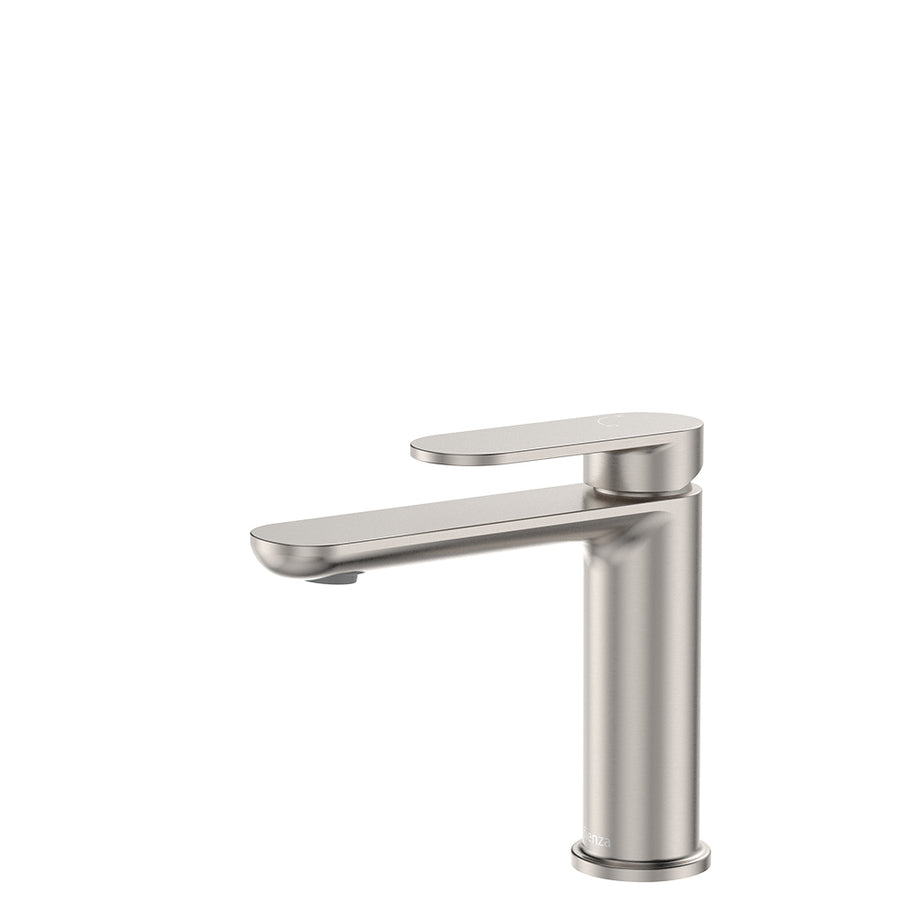 Empire Slim Cold Start Basin Mixer, Brushed Nickel – Pilbara Bathroom Warehouse Perth and regional Western Australia