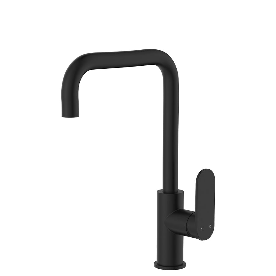 Empire Slim Sink Mixer, Matte Black – Pilbara Bathroom Warehouse Perth and regional Western Australia