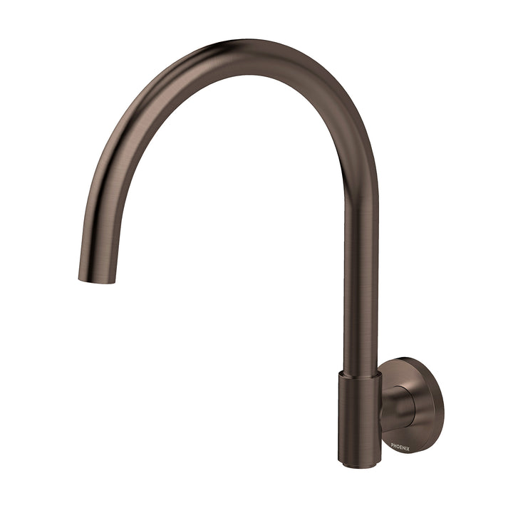 Vivid MKII Wall Sink Outlet 200mm Gooseneck – Lead Free