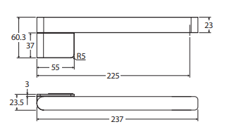Tono Swivel Bath Outlet, Chrome