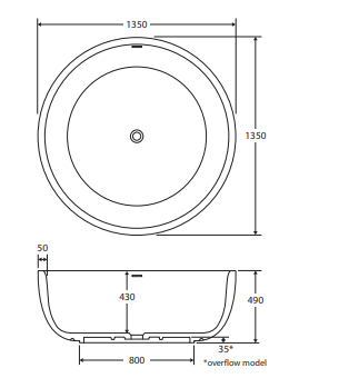 Shinto Solid Surface Bath
