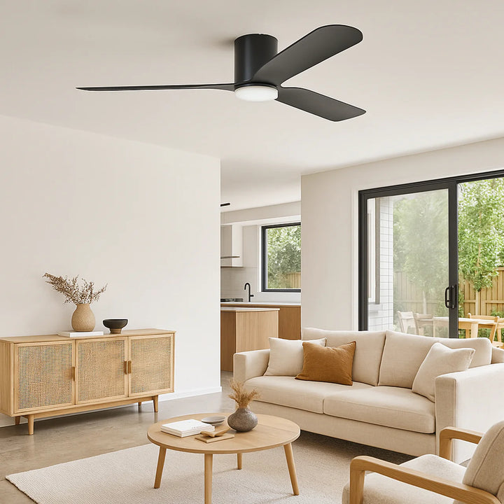 60" Iluka DC Ceiling Flush Fan