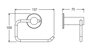 Stella Toilet Roll Holder