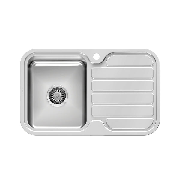 1 1000 Series Single L/H Bowl Sink W/-Drainer W/-Hole , Sinks – Pilbara Bathroom Warehouse