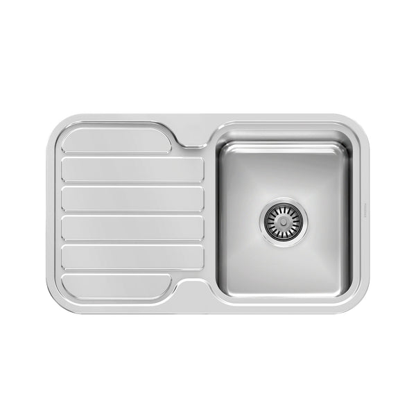 1 1000 Series Single Bowl Sink W/-Drainer No Hole , Sinks – Pilbara Bathroom Warehouse