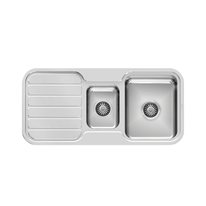 1 1000 Series 1-1/3 Bowl Sink W/-Drainer No Hole , Sinks – Pilbara Bathroom Warehouse
