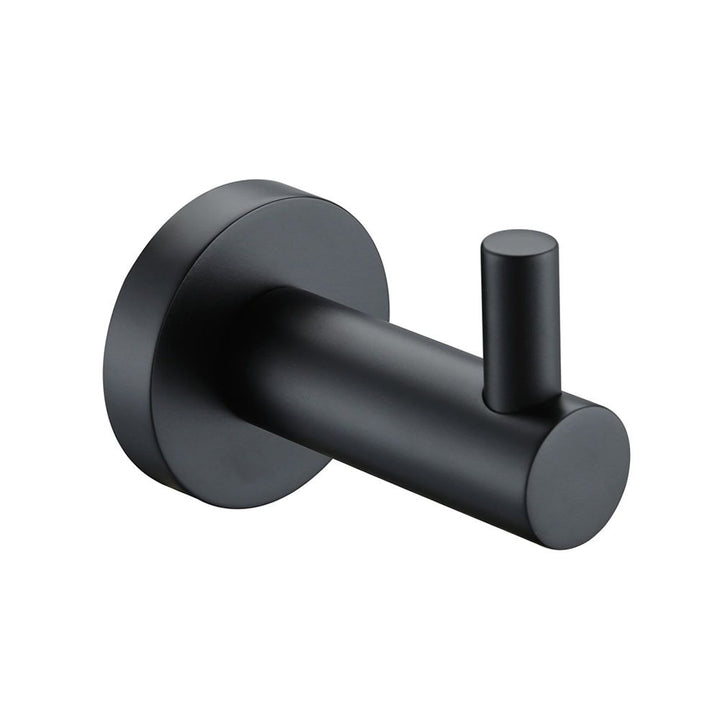 Round Robe Hook Black