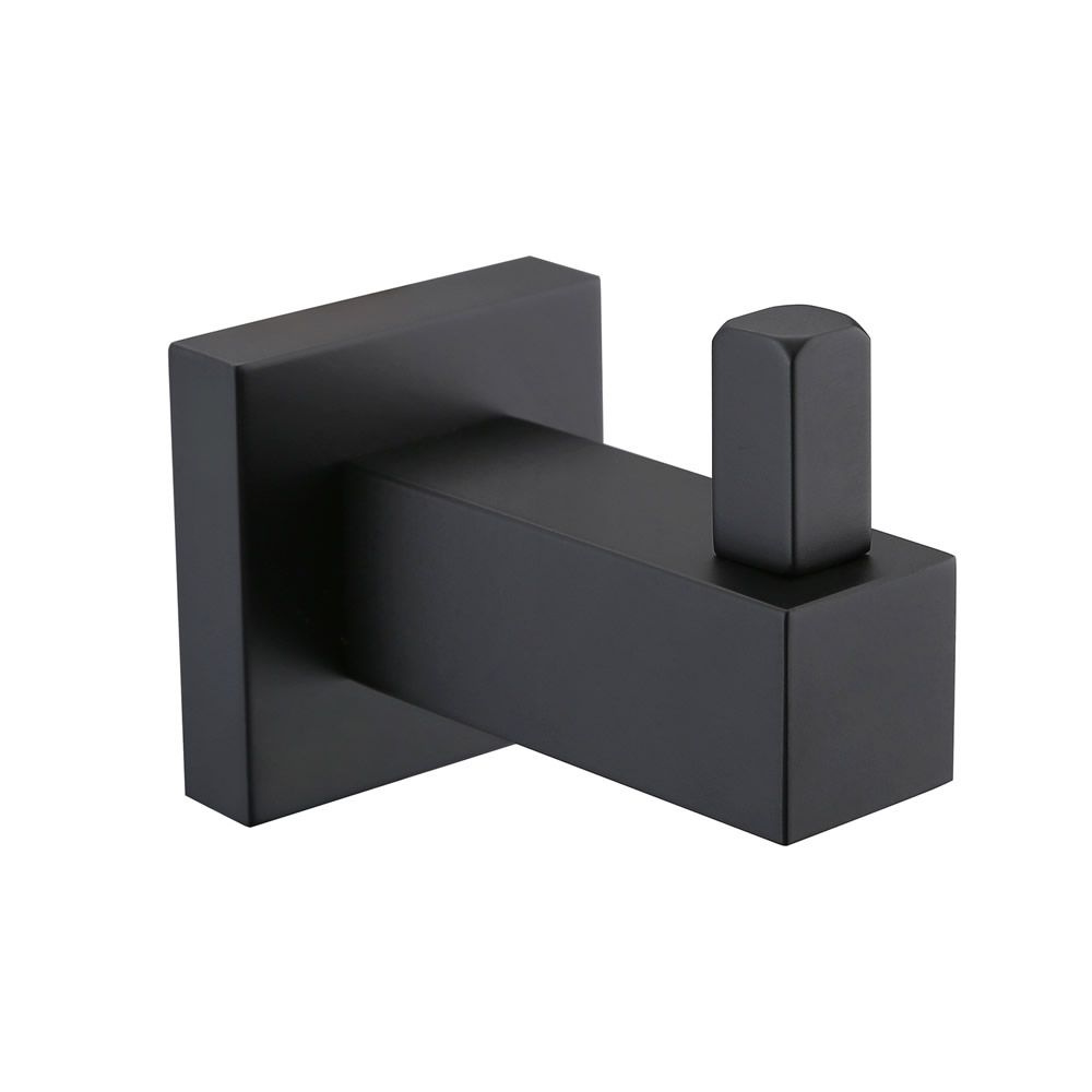 Black Square Robe Hook