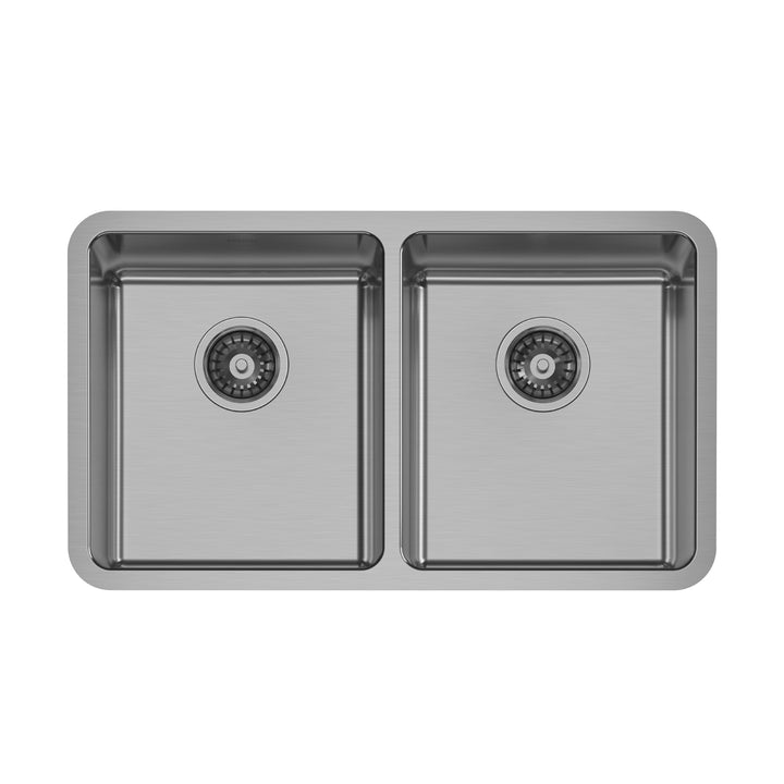 1 2000 Series Double Bowl Under / Over Sink, Sinks – Pilbara Bathroom Warehouse