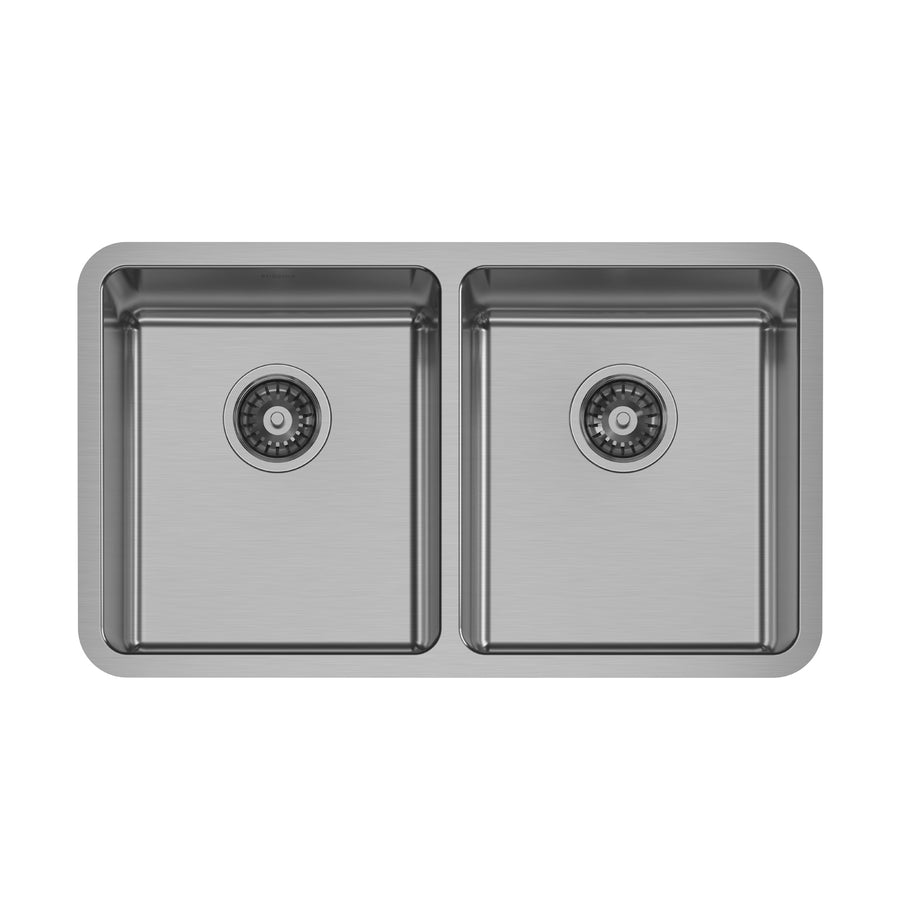 1 2000 Series Double Bowl Under / Over Sink, Sinks – Pilbara Bathroom Warehouse