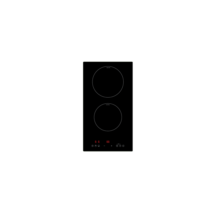 30cm Induction Cooktop Touch controlBlack Glass Full Flexi Zone | Pilbara Bathroom Warehouse - Perth, Western Australia