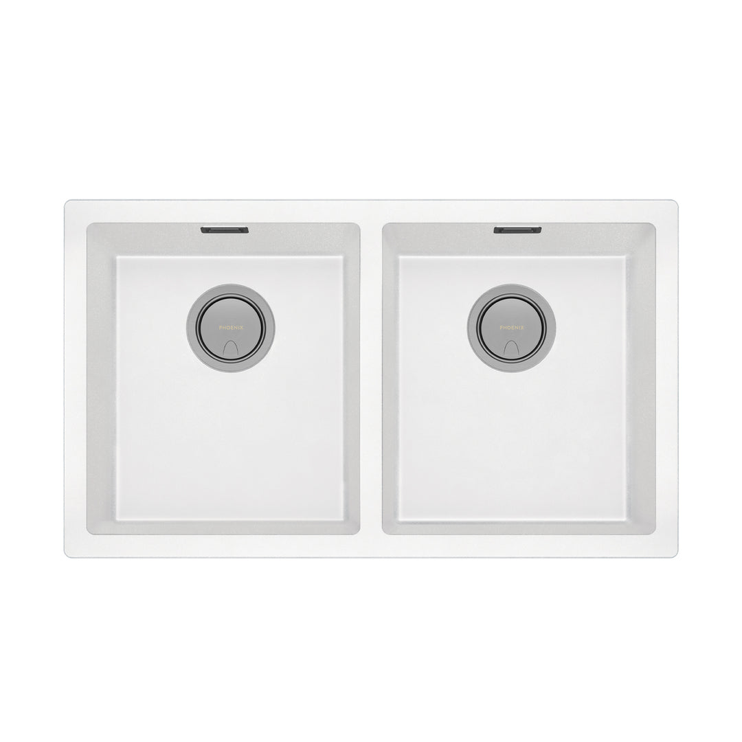 3 5000 Series Double Bowl Under / Over Sink , Sinks – Pilbara Bathroom Warehouse