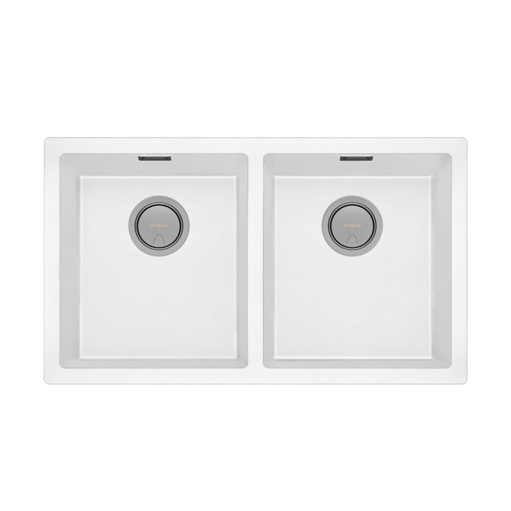 3 5000 Series Double Bowl Under / Over Sink , Sinks – Pilbara Bathroom Warehouse