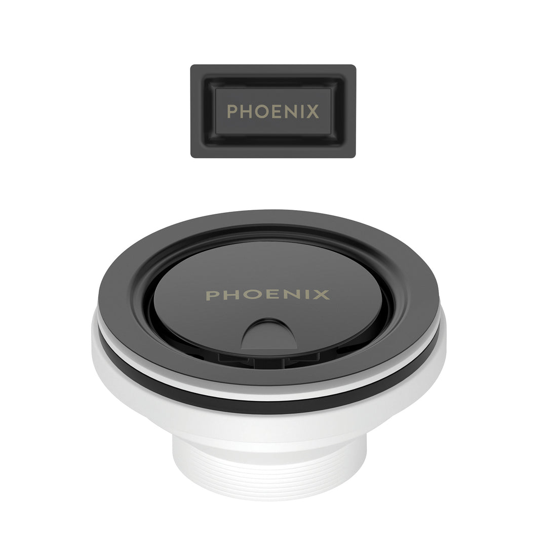 1 50mm Covered Sink Basket Waste & Overflow, Sink Accessories – Pilbara Bathroom Warehouse