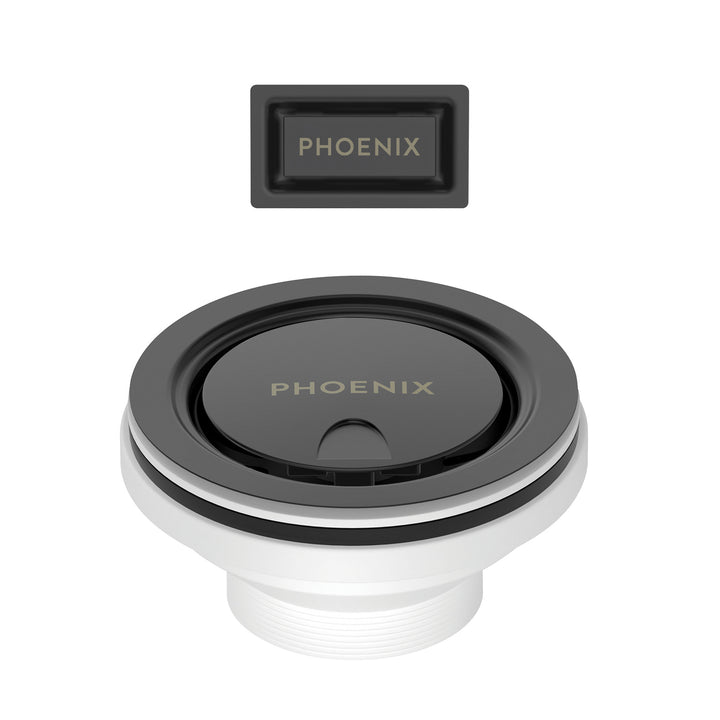 1 50mm Covered Sink Basket Waste & Overflow, Sink Accessories – Pilbara Bathroom Warehouse
