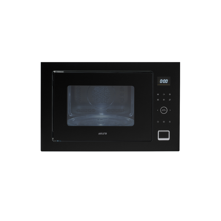 34L Touch Control Convection Microwave - Stainless Steel cavity + Touch control and White LCD display. All black finish | Pilbara Bathroom Warehouse - Perth, Western Australia
