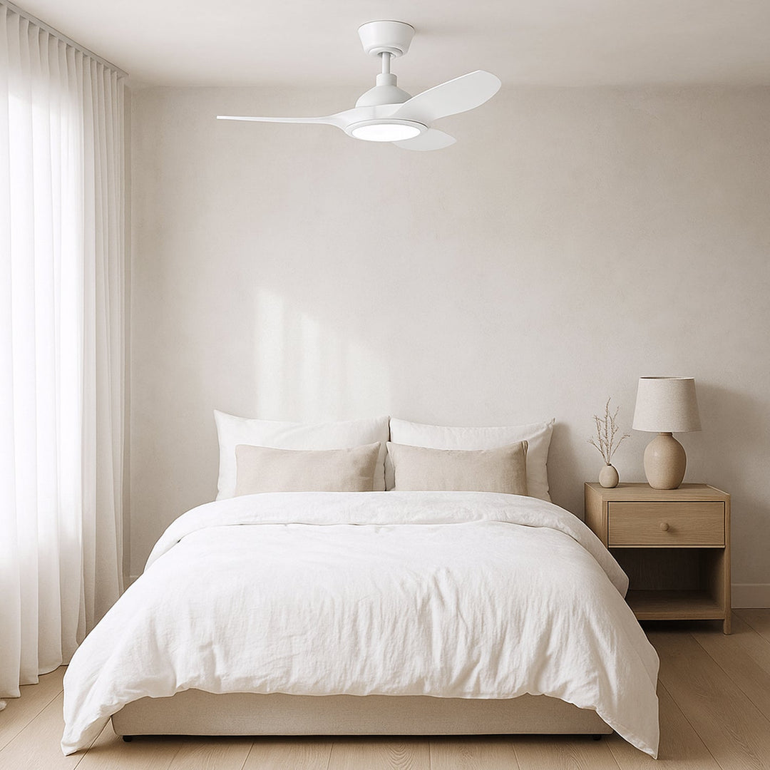 36" Jota Mini DC Ceiling Fan with Light