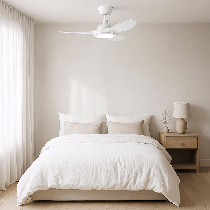 36" Jota Mini DC Ceiling Fan with Light