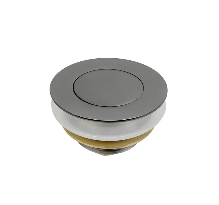 40mm Gun Metal Pop Up Waste for Bathtub