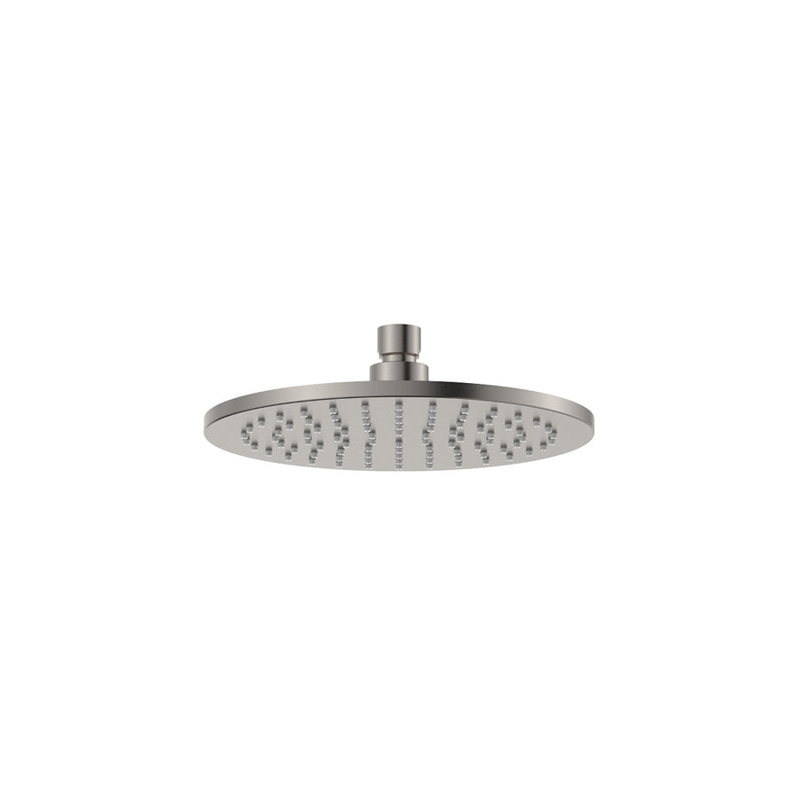 Starry Shower Head, 200mm, Brushed Nickel– Pilbara Bathroom Warehouse Perth and regional Western Australia
