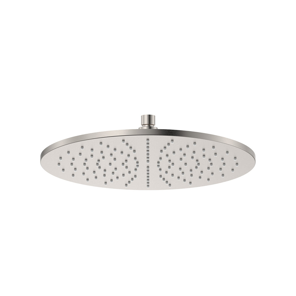 Starry Shower Head, 300mm, Brushed Nickel – Pilbara Bathroom Warehouse Perth and regional Western Australia