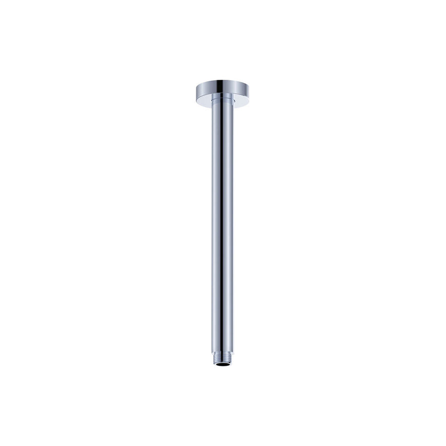 Round Shower Dropper, 300mm, Chrome – Pilbara Bathroom Warehouse Perth and regional Western Australia