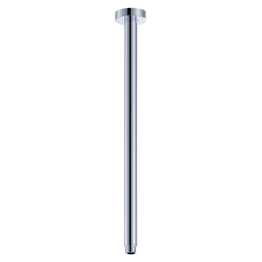 Round Shower Dropper, 450mm, Chrome – Pilbara Bathroom Warehouse Perth and regional Western Australia