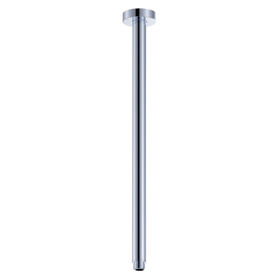 Round Shower Dropper, 450mm, Chrome – Pilbara Bathroom Warehouse Perth and regional Western Australia