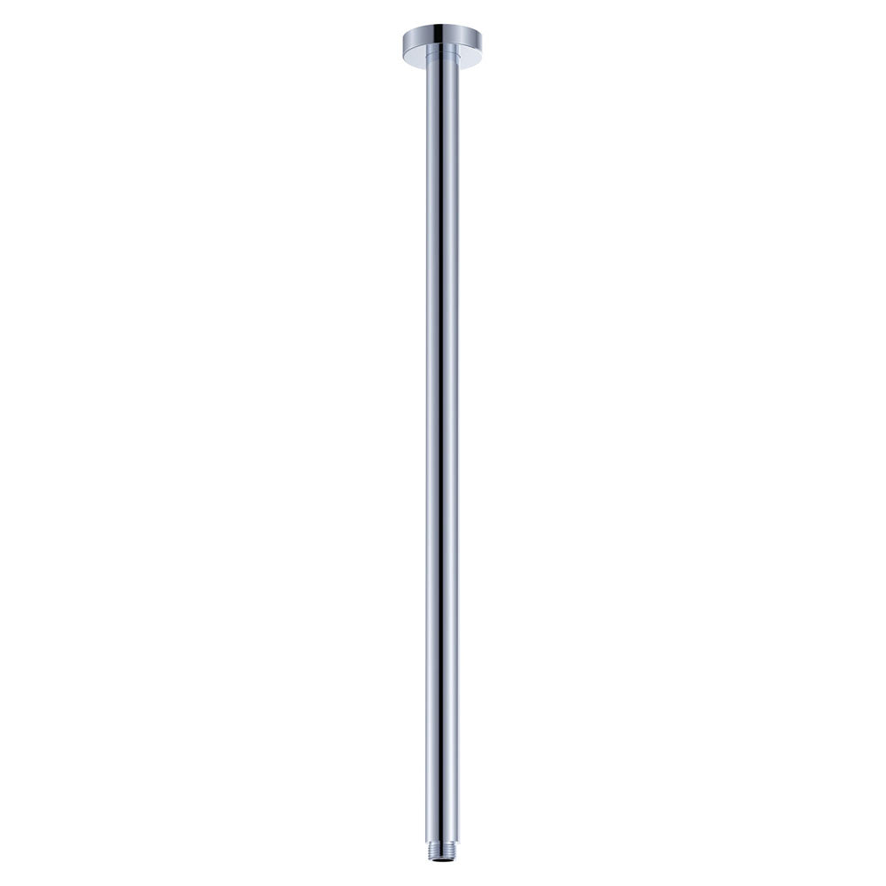 Round Shower Dropper, 600mm, Chrome – Pilbara Bathroom Warehouse Perth and regional Western Australia