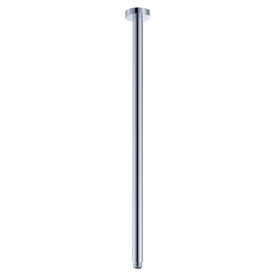 Round Shower Dropper, 600mm, Chrome – Pilbara Bathroom Warehouse Perth and regional Western Australia