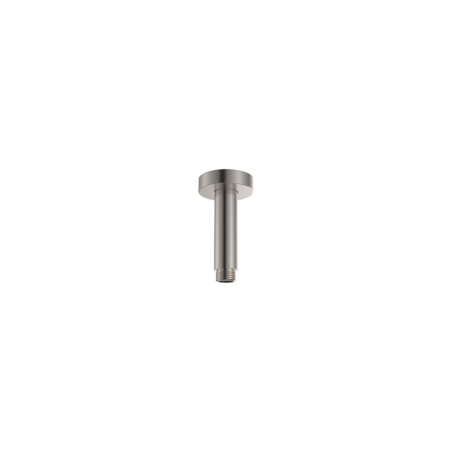 Round Shower Dropper, 100mm, Brushed Nickel– Pilbara Bathroom Warehouse Perth and regional Western Australia