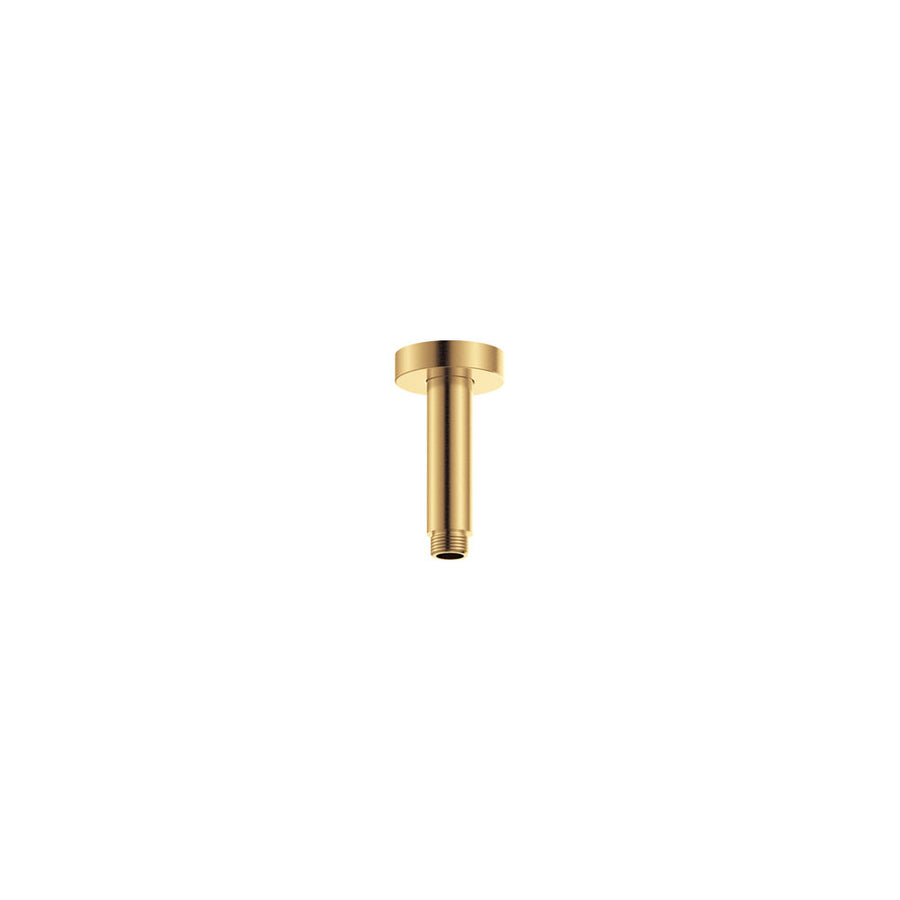 Round Shower Dropper, 100mm, Urban Brass– Pilbara Bathroom Warehouse Perth and regional Western Australia